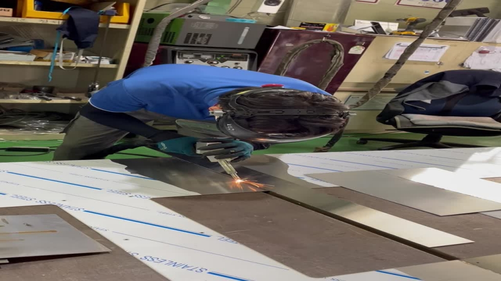 레이저 용접기 - 스테인리스 용접